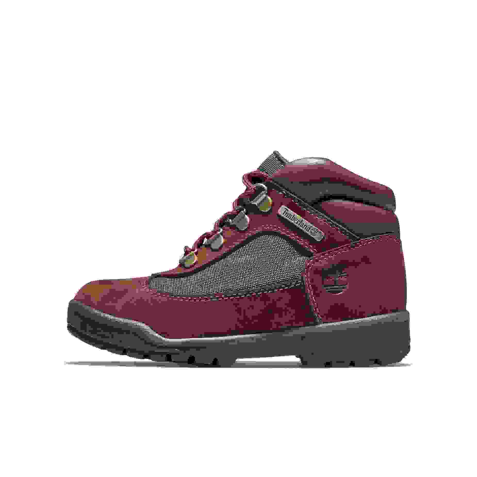 Timberland Premium Mid Grade School Kids' "Dk Brown" Field Boot